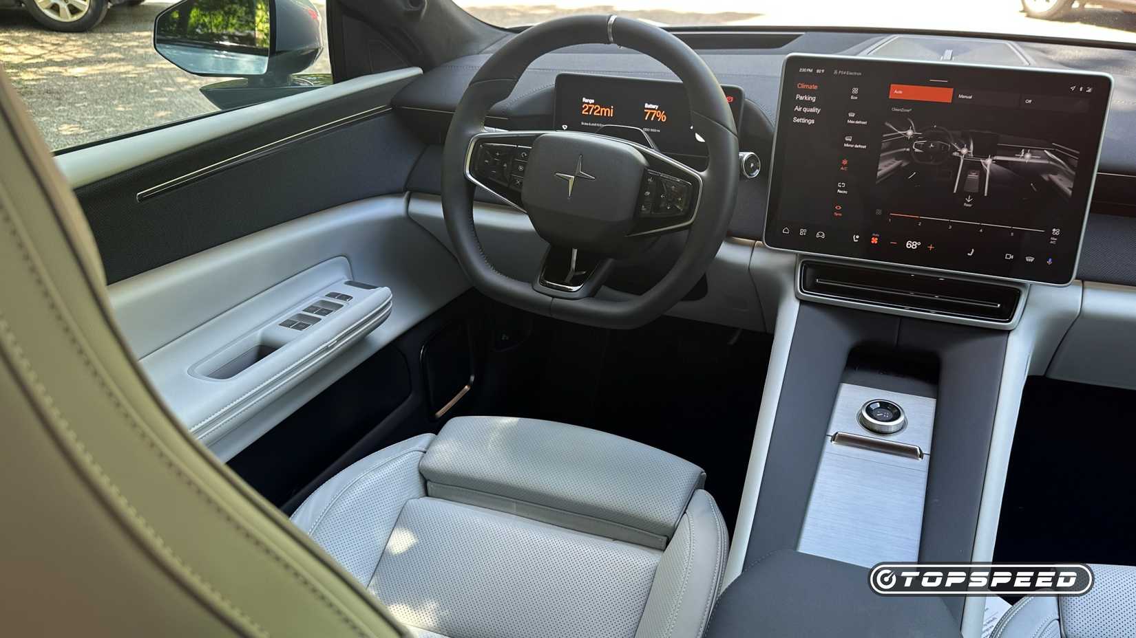 2026 Polestar 4 cockpit