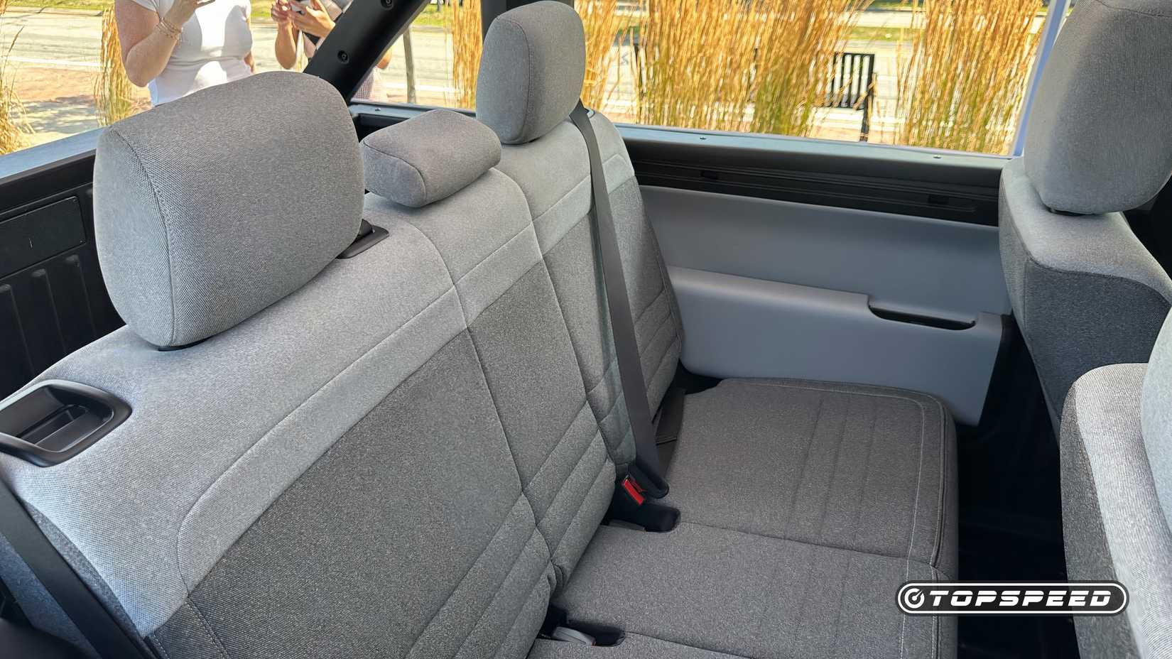 2027 Slate Truck rear seats