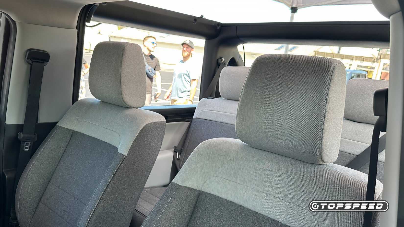 2027 Slate Truck front seats