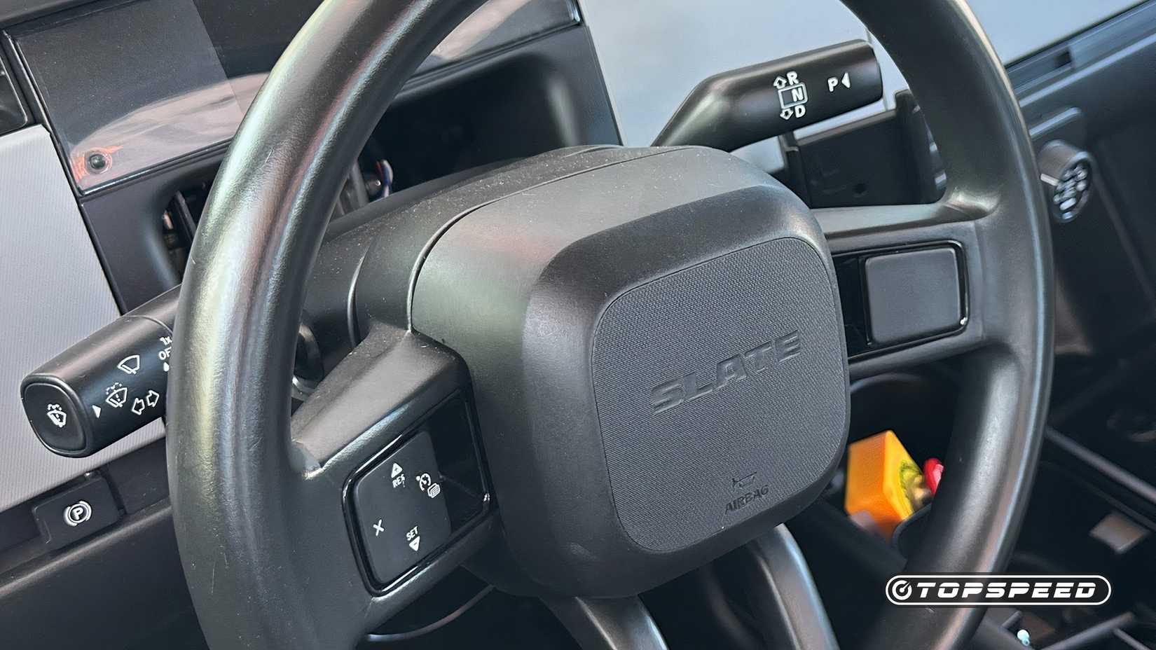 2027 Slate Truck steering wheel