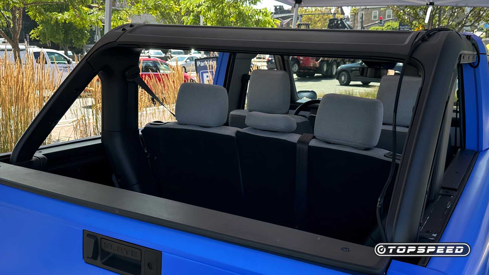 2027 Slate Truck open back