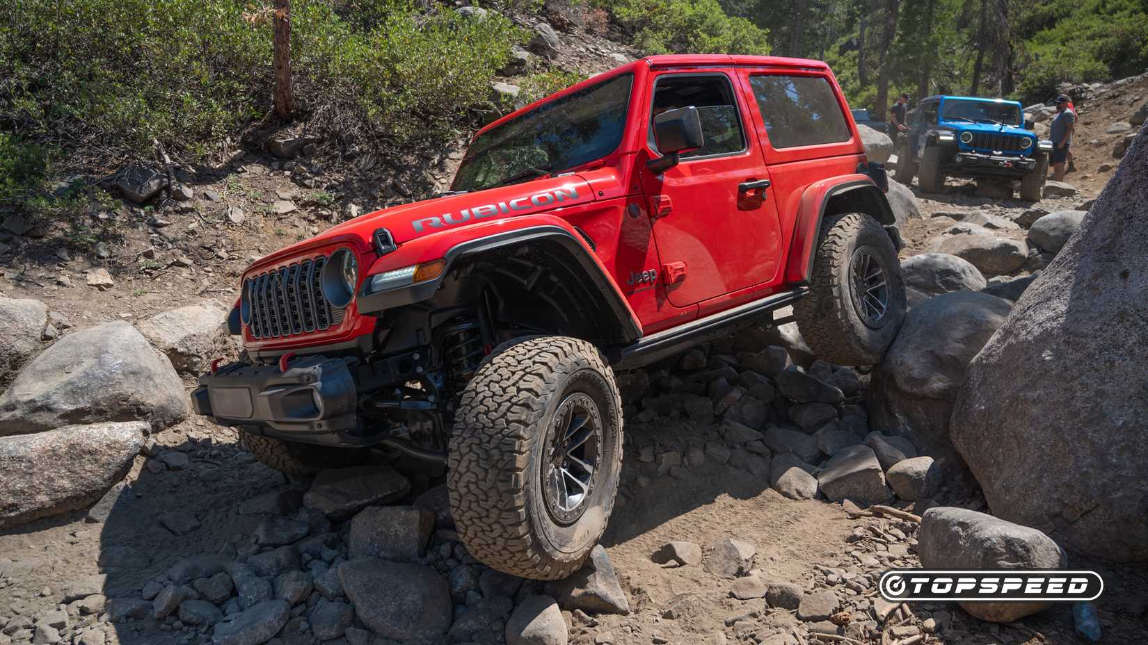 2025 Jeep Wrangler Rubicon vermelho