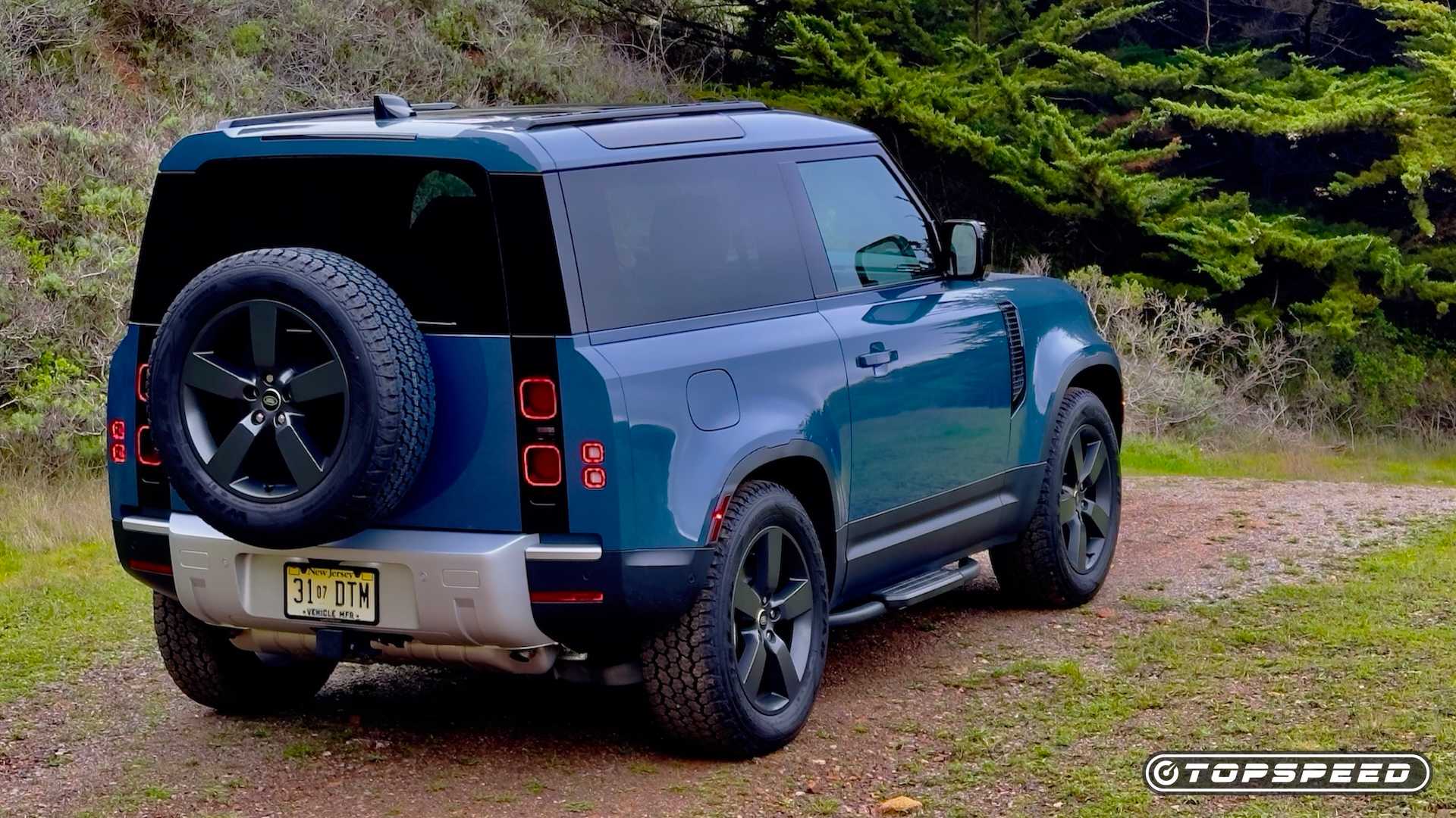 Land Rover Defender Night Rear Blending Luxury and Capability: The 2025 Land Rover Defender 90