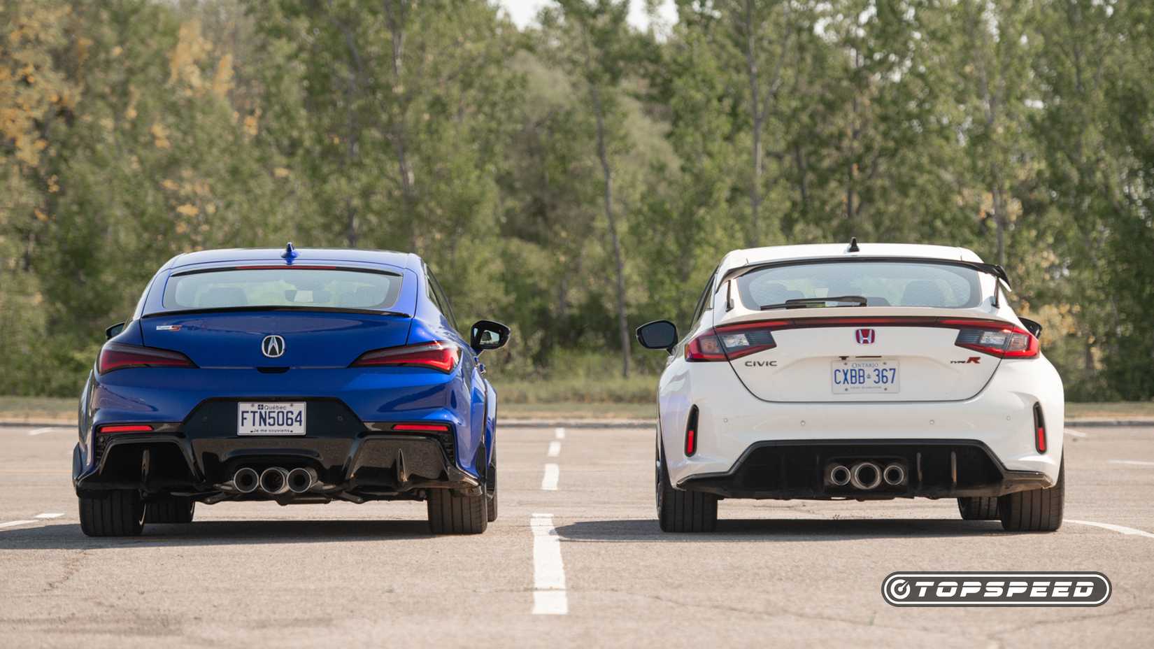 2025 Honda Civic Type R vs Acura Integra Type S Comparison