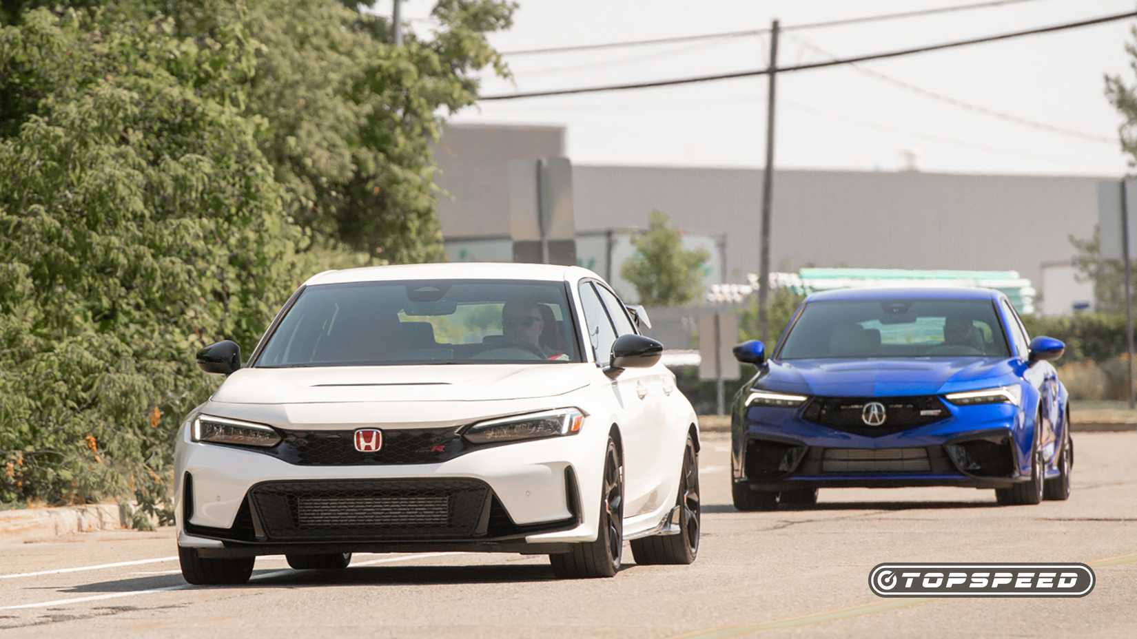 2025 Acura Integra Type S versus 2025 Honda Civic Type R TopSpeed (6)