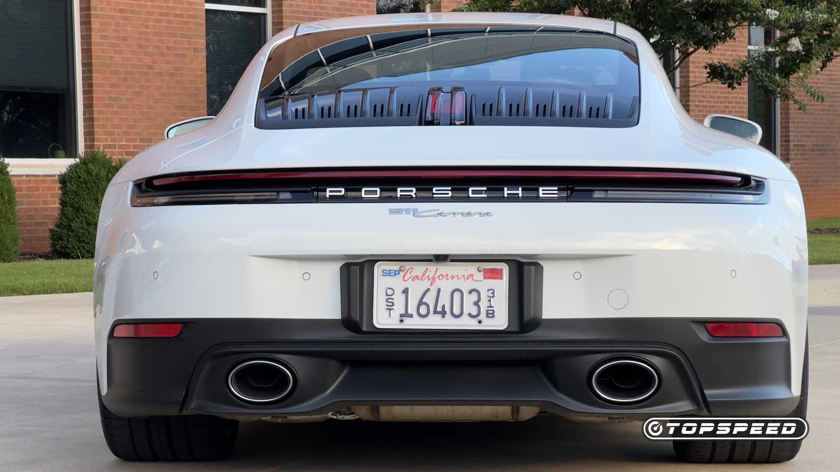 2025 Porsche 911 Carrera Exterior Rear View