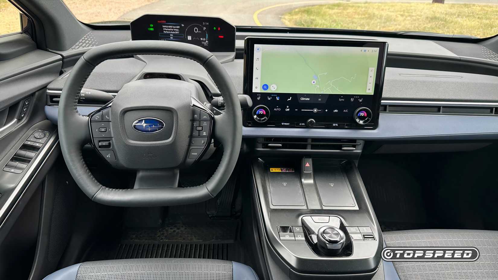 Painel Subaru Solterra 2026