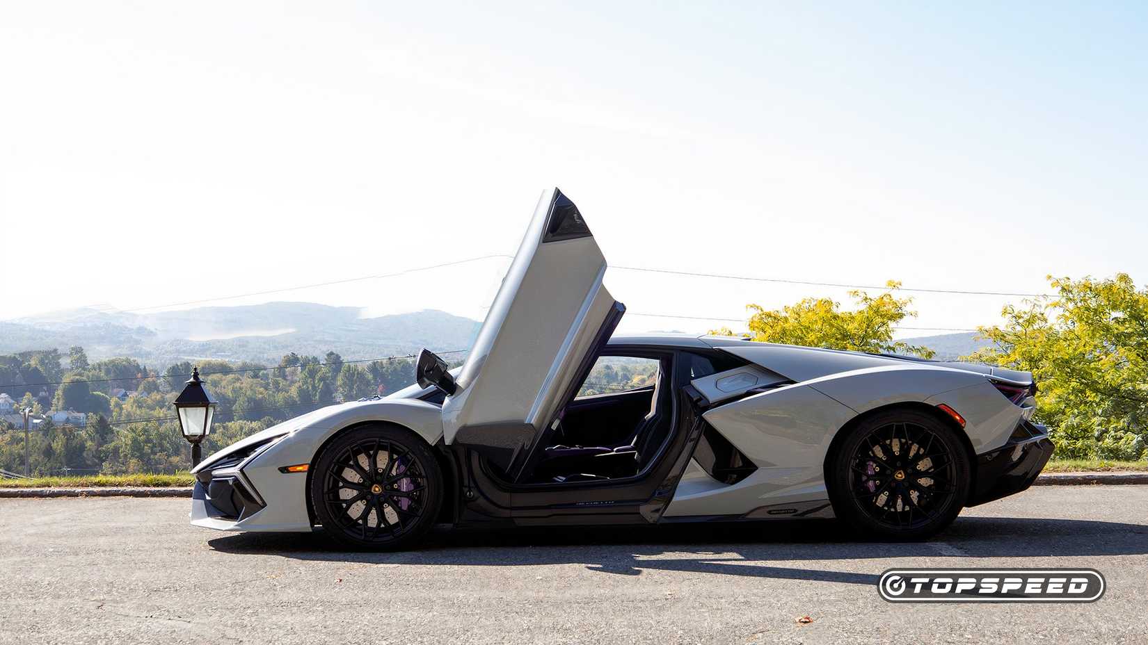 2025 Lamborghini Revuelto Side Profile Door Open
