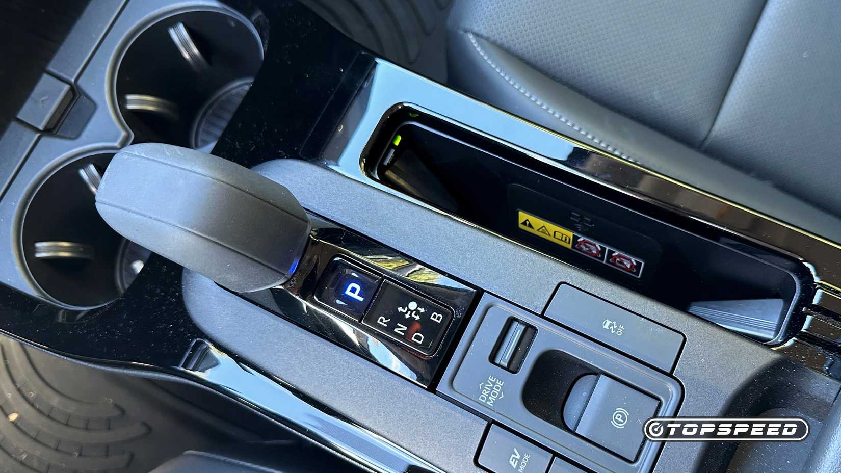 2025 Toyota Prius Nightshade center console