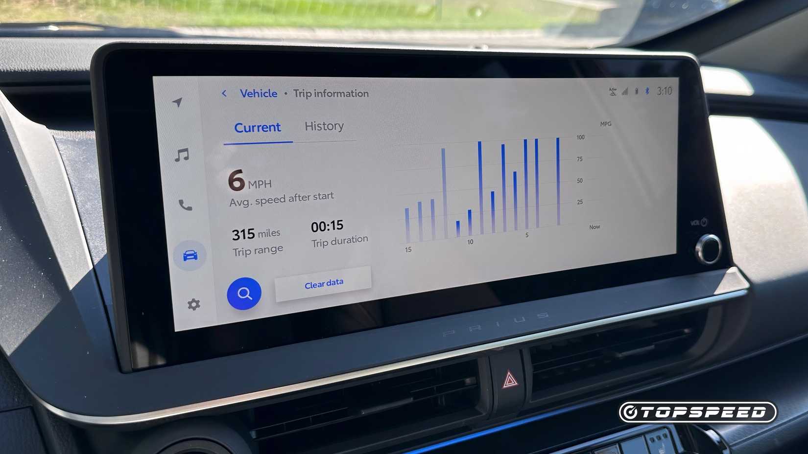 2025 Toyota Prius Nightshade infotainment