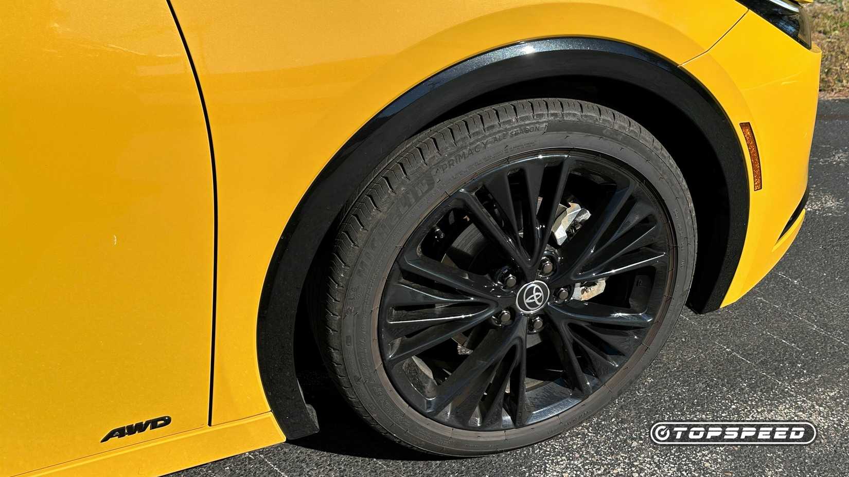 2025 Toyota Prius Nightshade wheel
