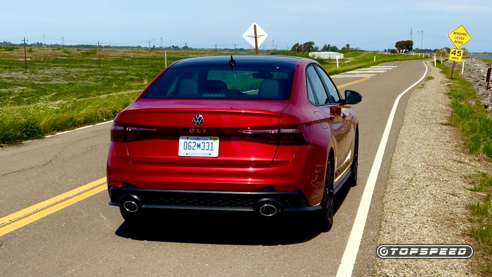 2025 Volkswagen GLI exterior Rear View