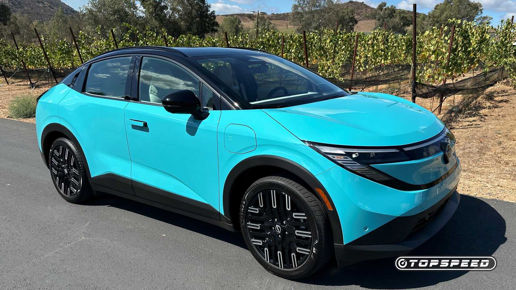 2026 Nissan Leaf front quarter