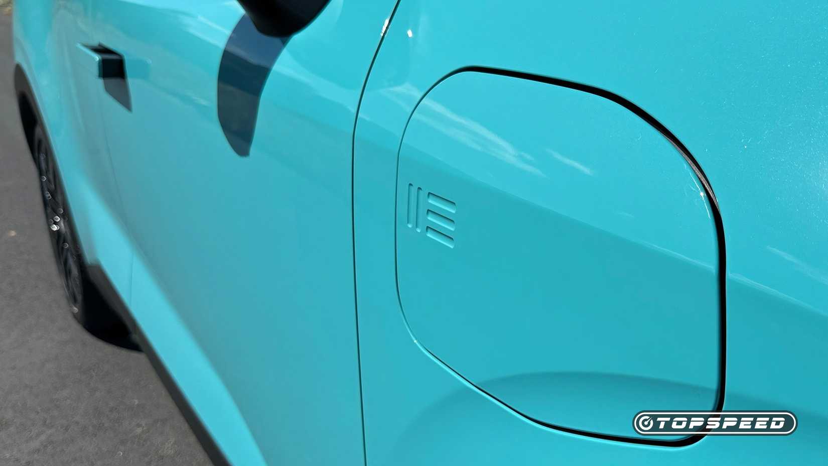 2026 Nissan Leaf charging port door