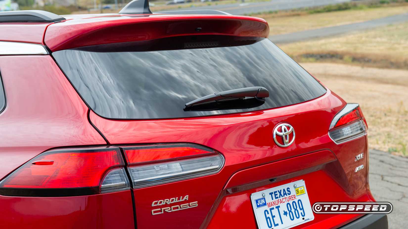 2026 Toyota Corolla Cross rear 3/4