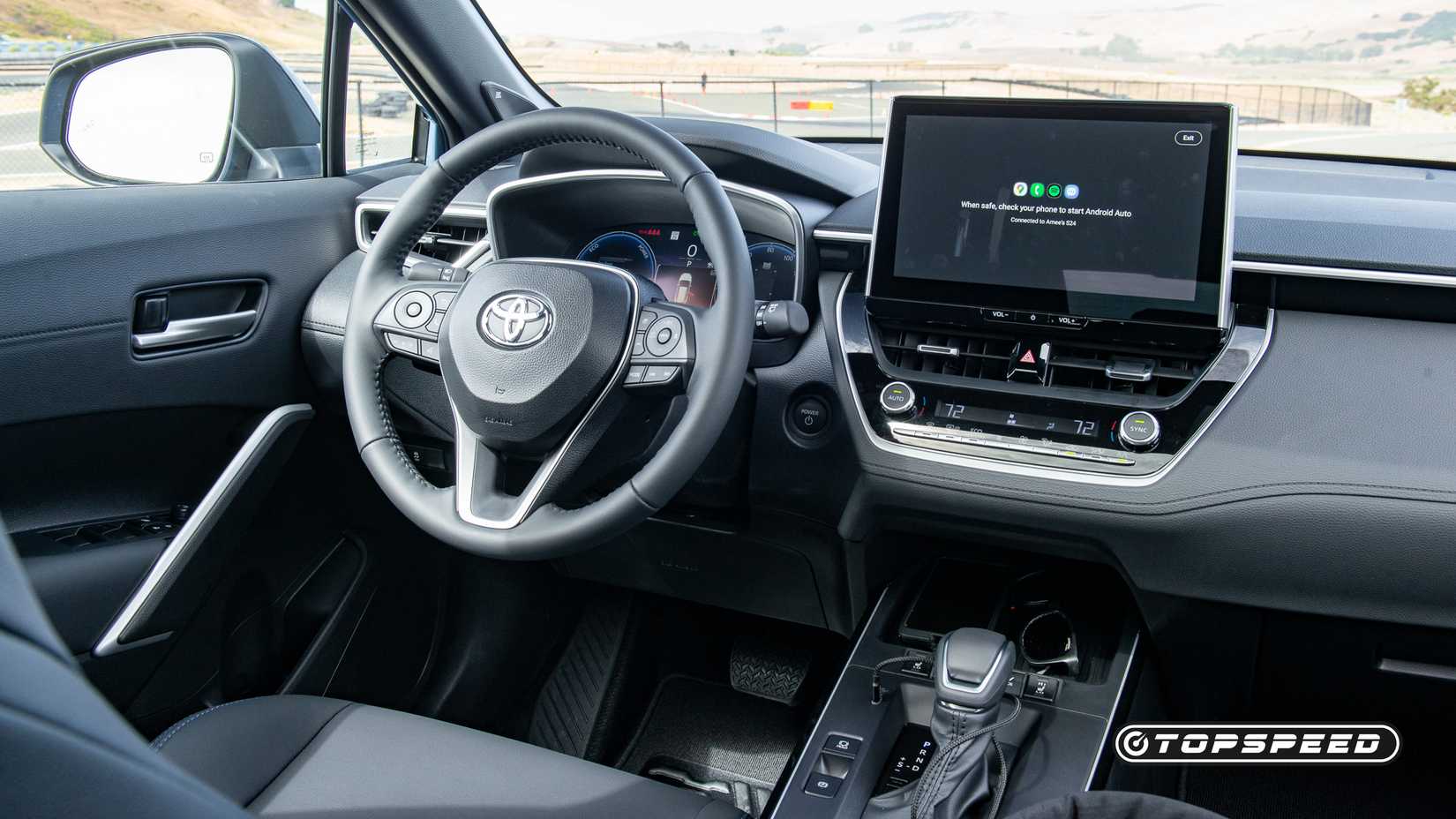 2026 Toyota Corolla Cross hybrid blue-07