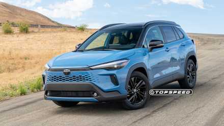 2026 Toyota Corolla Cross híbrido azul-12