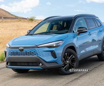 2026 Toyota Corolla Cross híbrido azul-12