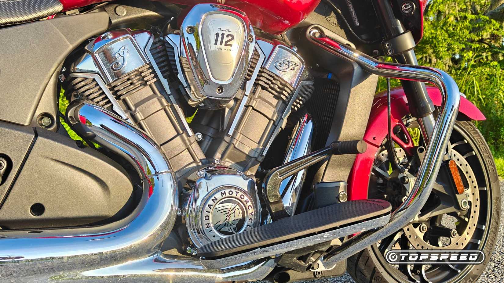  2025 Indian Chieftain powerplus engine sun