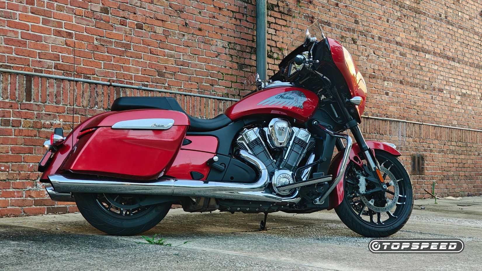  2025 Indian Chieftain powerplus side low