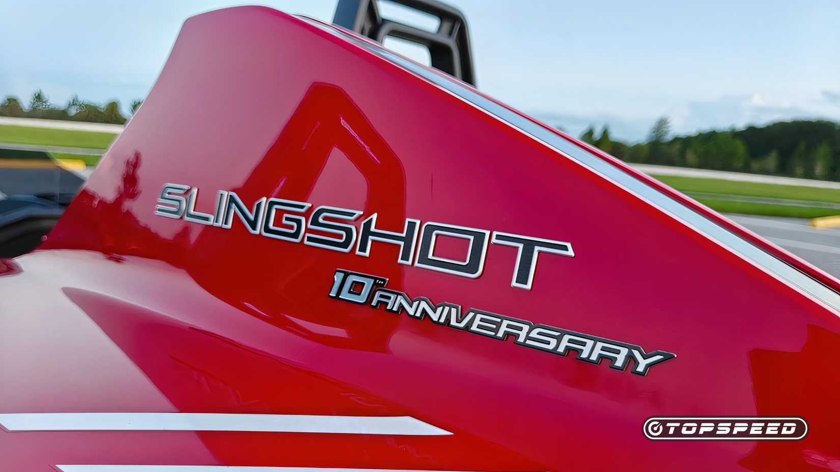2025 Polaris Slingshot 10th Anniversary badge