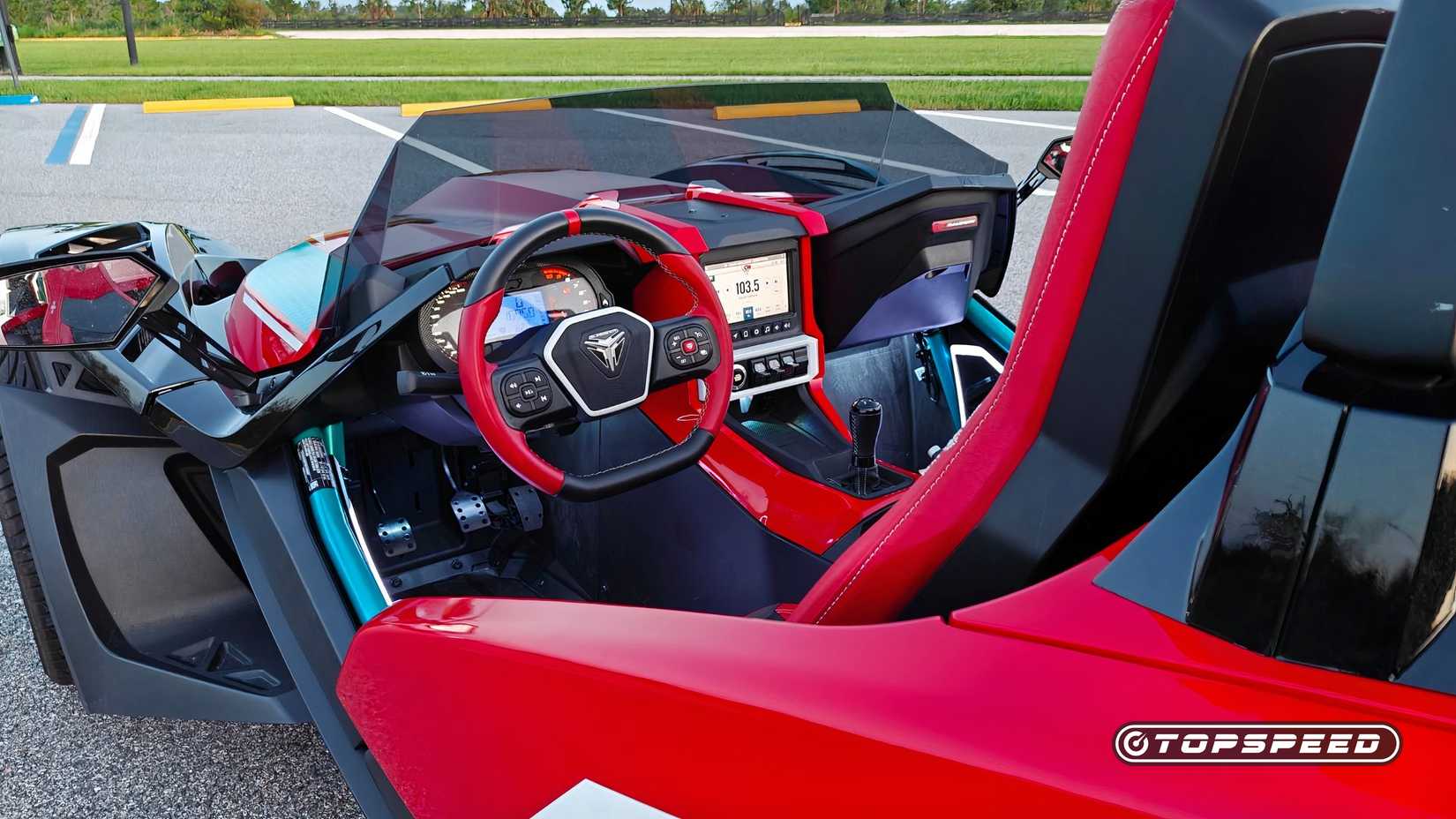 Direção do 10º aniversário do Polaris Slingshot 2025