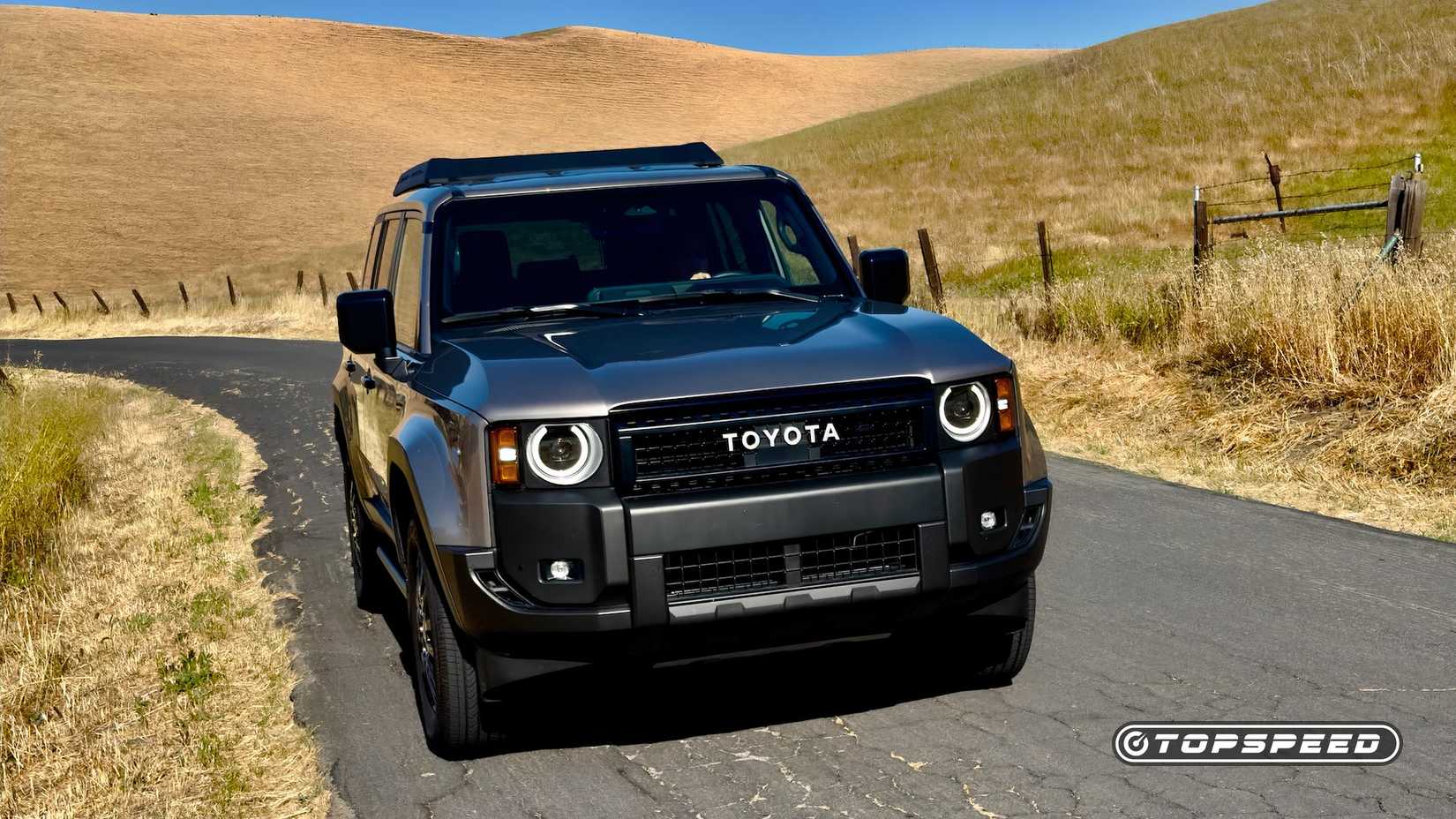 2025 Toyota Land Cruiser Exterior Front - Driving