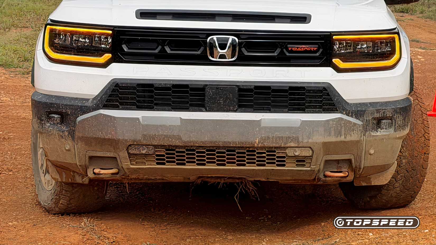 2026 Honda Passport TrailSport tow hooks