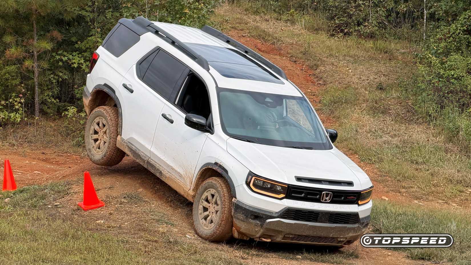 2026 Honda Passport TrailSport on hill