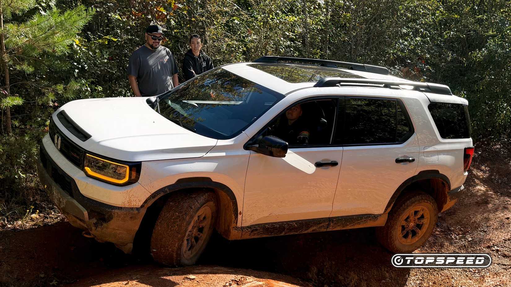 2026 Honda Passport TrailSport profile off-road