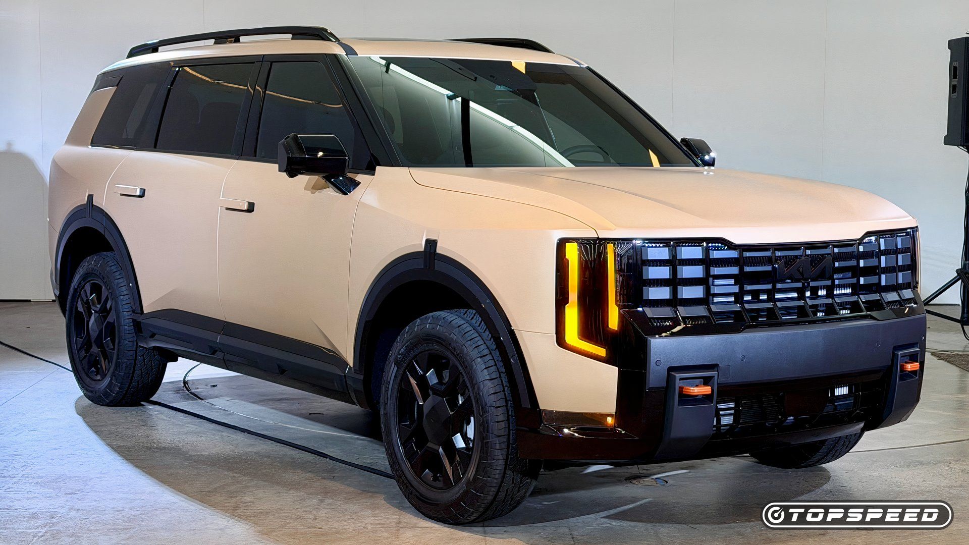 Quarto dianteiro do Kia Telluride 2027