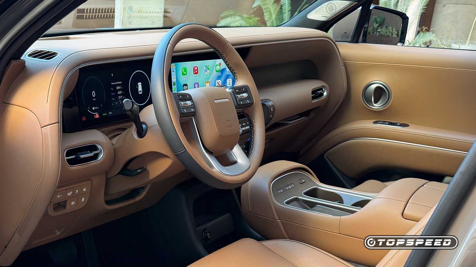 Painel híbrido Hyundai Palisade 2026