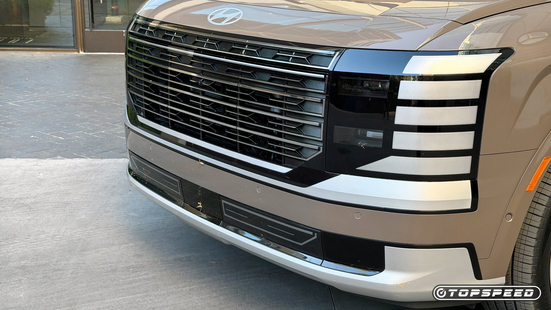 2026 Hyundai Palisade Hybrid grille