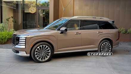 2026 Hyundai Palisade Hybrid front quarter