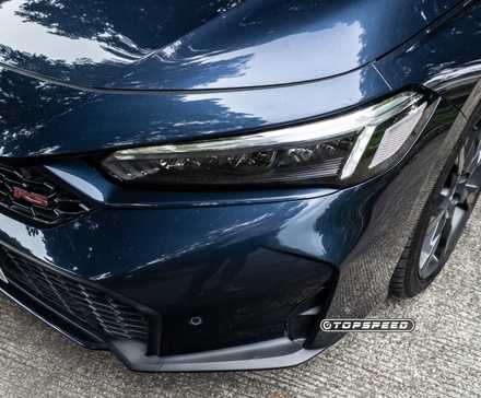Front end do Honda Civic Hybrid 2025 (especificações asiáticas)