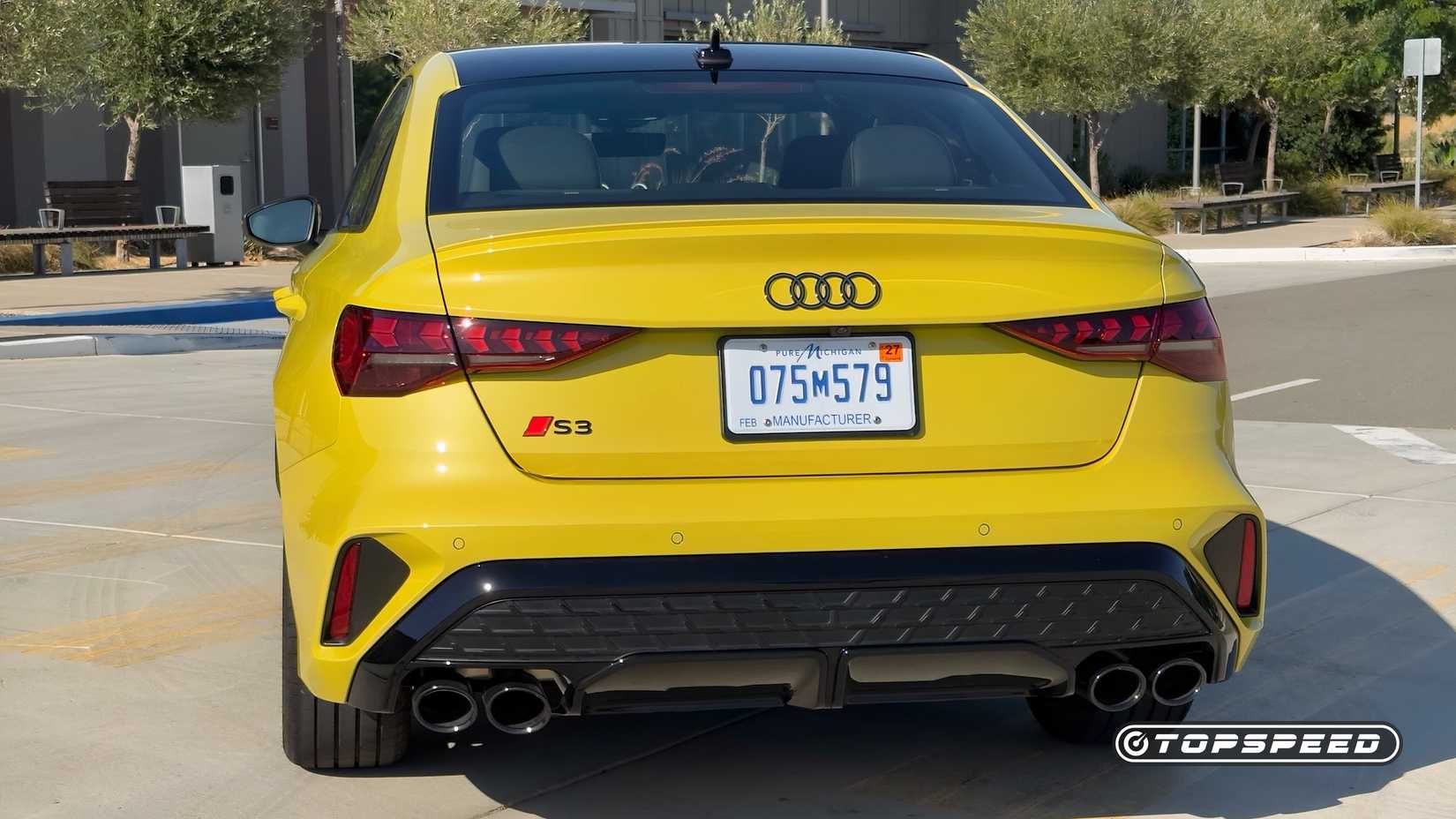 2025 Audi S3 Prestige 2.0 TFSI Quattro Exterior Rear View
