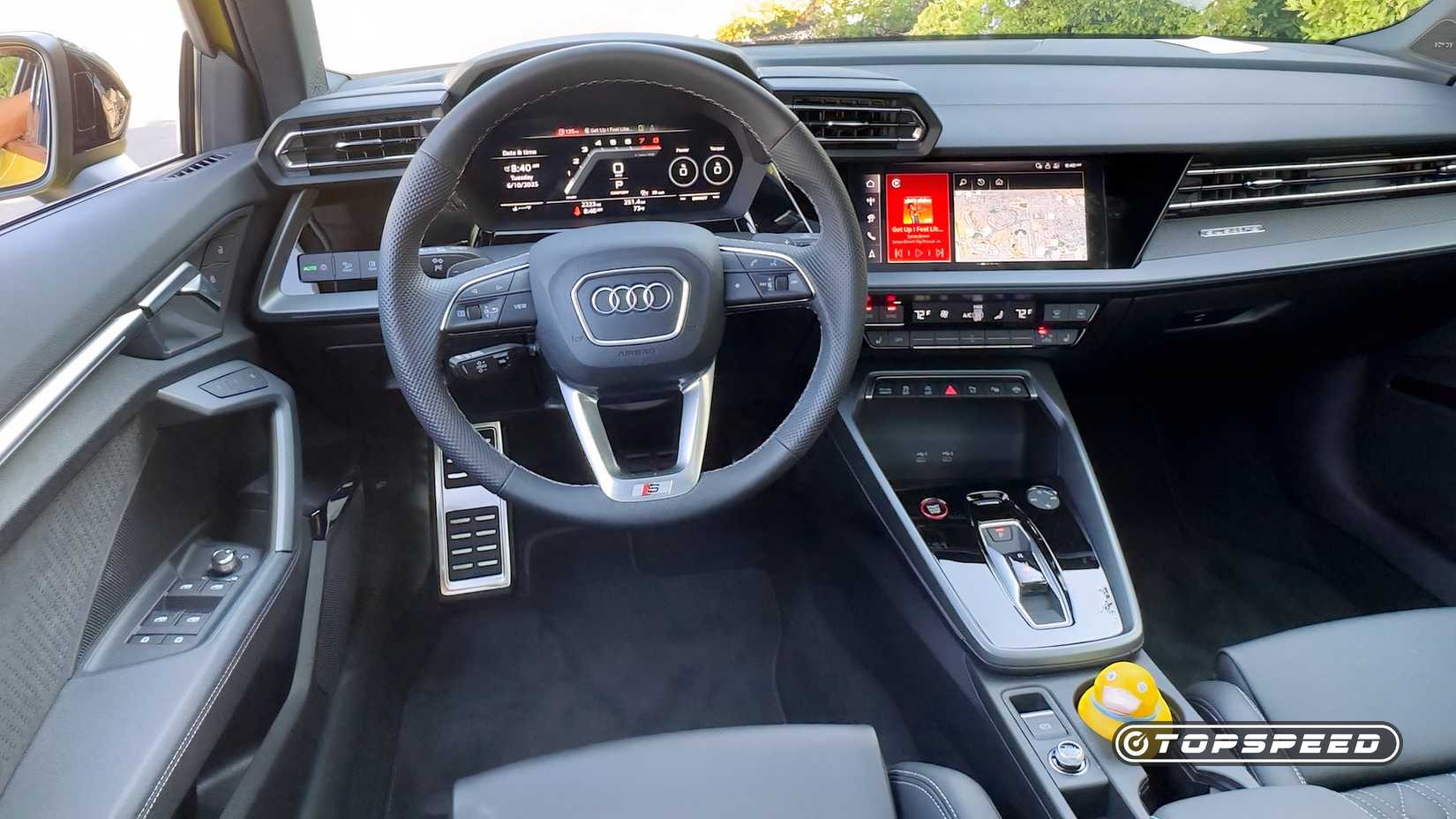 2025 Audi S3 Prestige 2.0 TFSI Quattro Tech Driver's View