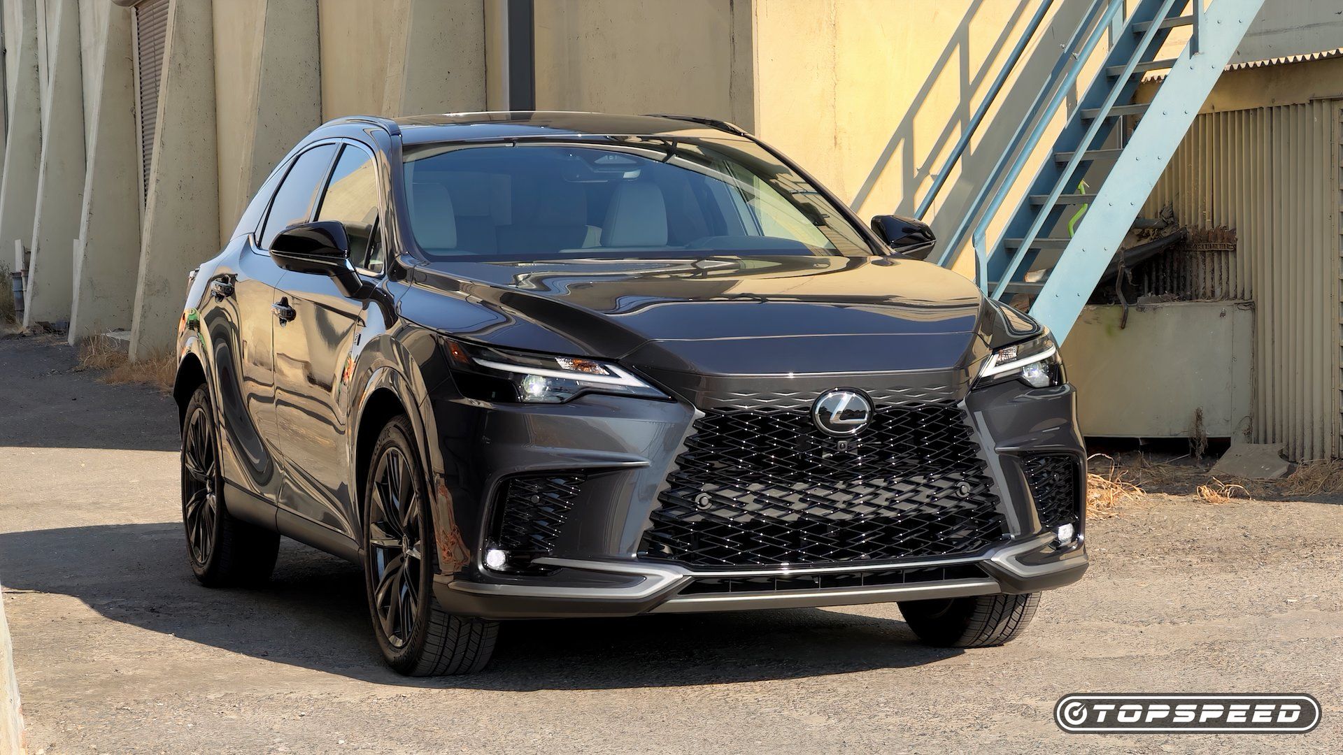 2025 Lexus RX350h F Sport Design Exterior - Left Front View-1