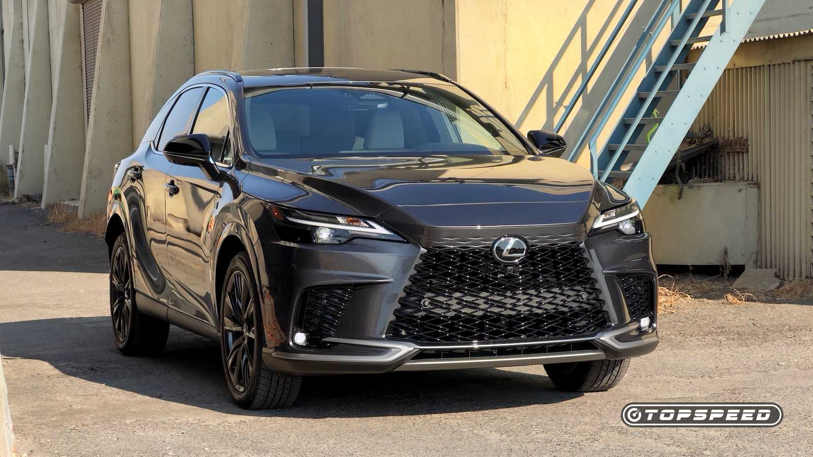 2025 Lexus RX350h F Sport Design Exterior - Left Front View-1