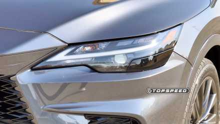 2025 Lexus RX350h F Sport Design Exterior Left Headlight Detail