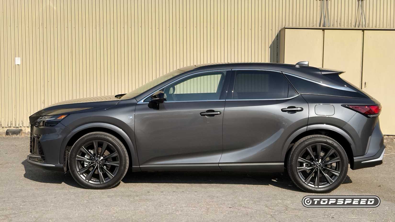 2025 Lexus RX350h F Sport Design Exterior Esquerdo Perfil-1
