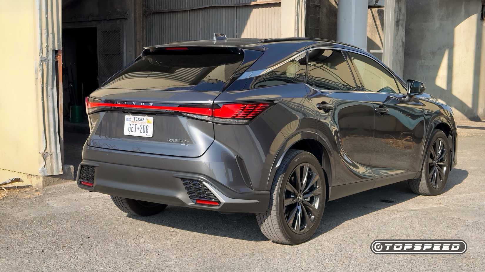 2025 Lexus RX350h F Sport Design Exterior Direito Traseiro 3.25 vista-1