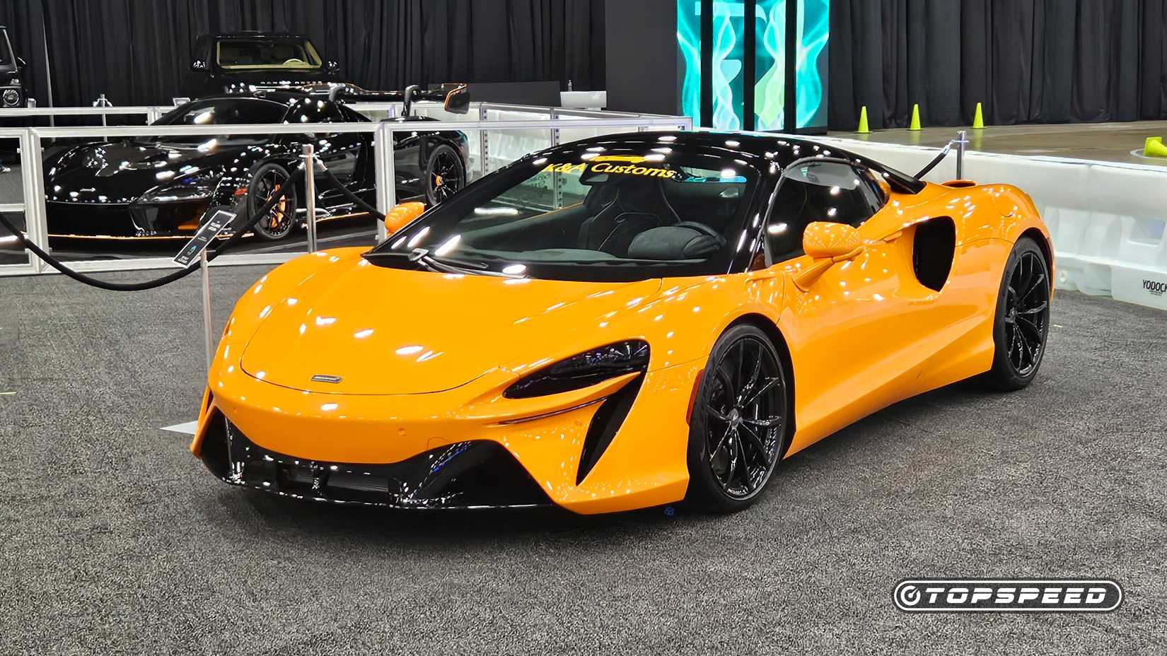 2025 McLaren Artura at 2026 Detroit Auto Show.