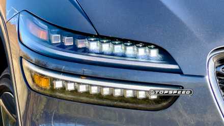 2026 Genesis GV70 3.5T Sport Prestige AWD Exterior Headlight Detail