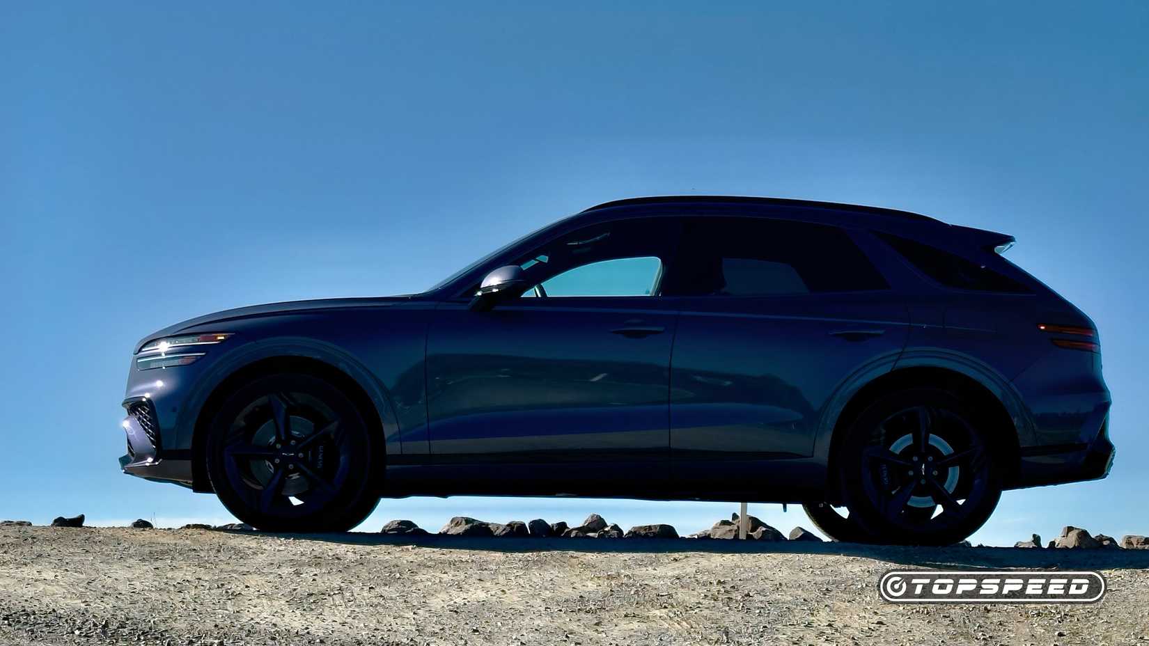 2026 Genesis GV70 3.5T Sport Prestige AWD Exterior Profile Silhouette