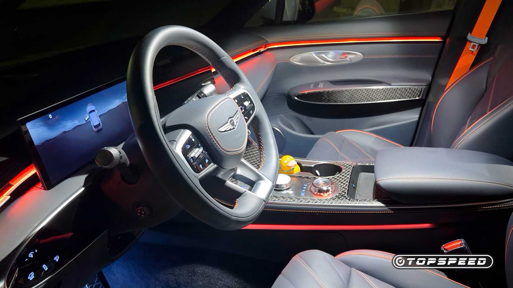 2026 Genesis GV70 3.5T Sport Prestige AWD Interior Accent Lighting