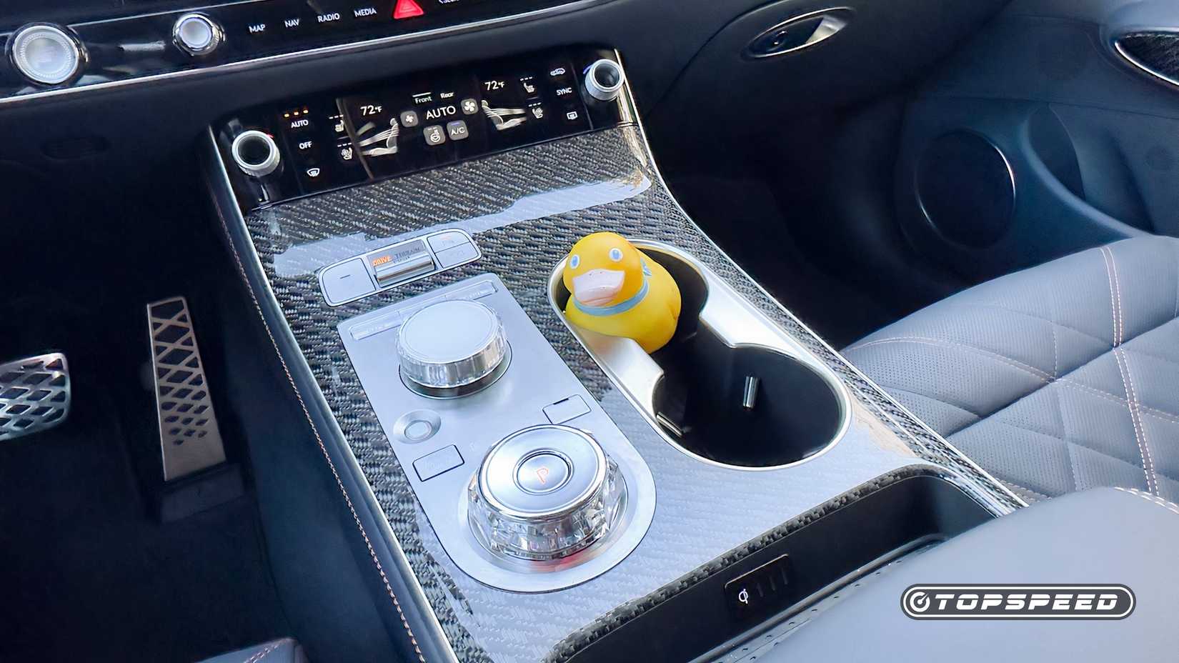 2026 Genesis GV70 3.5T Sport Prestige AWD Interior Center Console