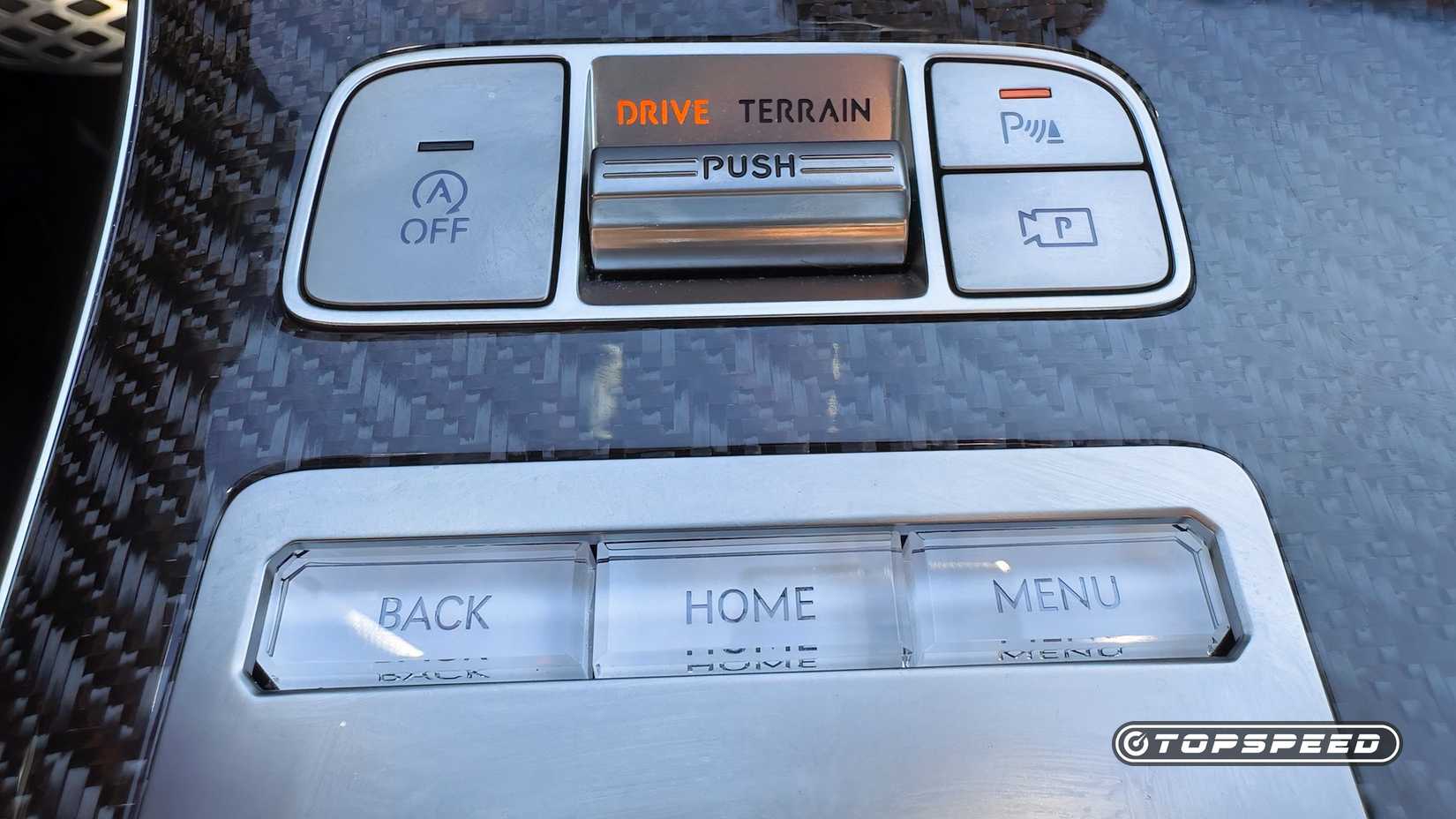 2026 Genesis GV70 3.5T Sport Prestige AWD Tech Infotainment Controls Terrain Switches