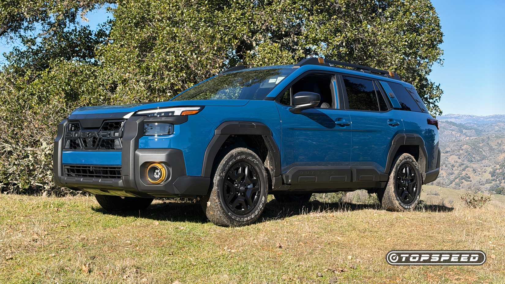 Quarto frontal do Subaru Outback Wilderness 2026