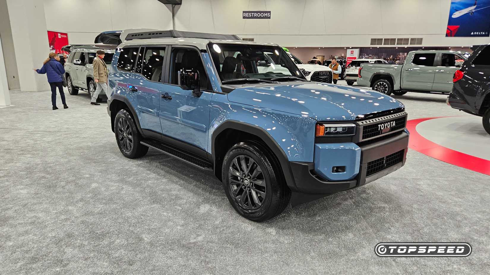 2026 Toyota Land Cruiser front 3/4